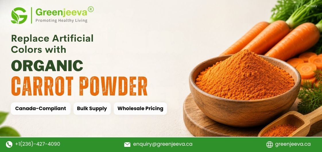 How Can Organic Carrot Powder Help Food and Beverage Brands Replace Artificial Colorants